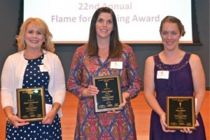 three recipient winners