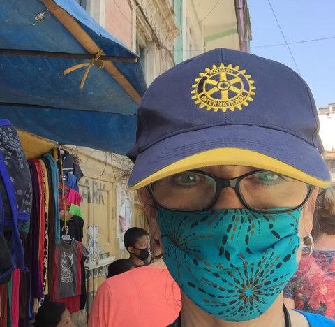 Margherita (Margo) Scott in Katmandu, Nepal