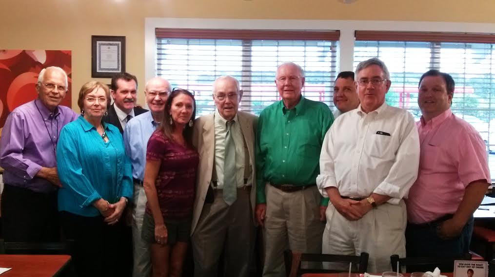 Members of the Smithfield Rotary Club pose for a final photograph Monday, June 29th.