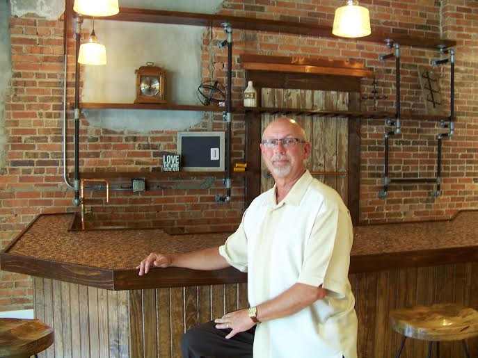 Daniel Evans inside the new home of Evans Jewelers at 320 East Market Street. The store will open September 18th.