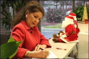 Donna White of Clayton, a member of the Johnston County School Board, files for the NC House District 26 seat.