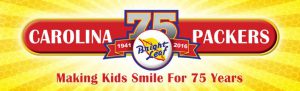 Carolina Packers 75th Anniversary logo